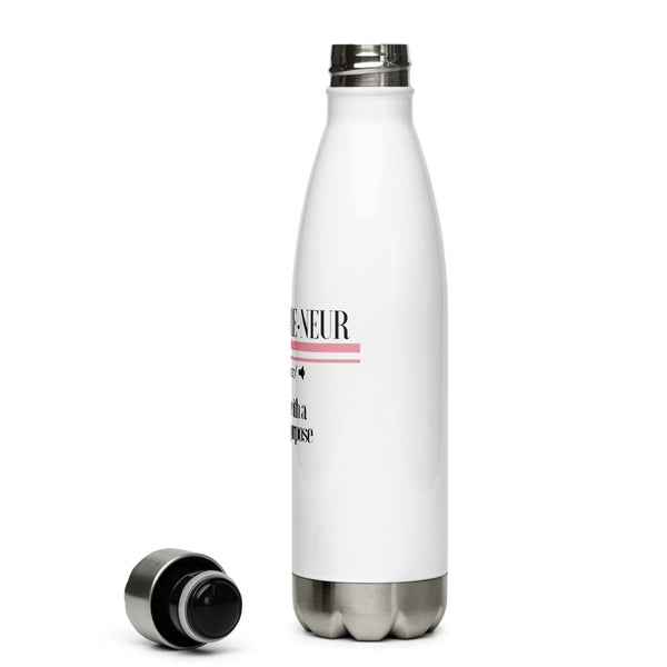 Entrepreneur Stainless Steel Water Bottle