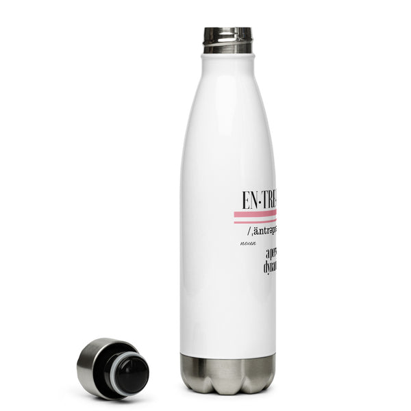 Entrepreneur Stainless Steel Water Bottle