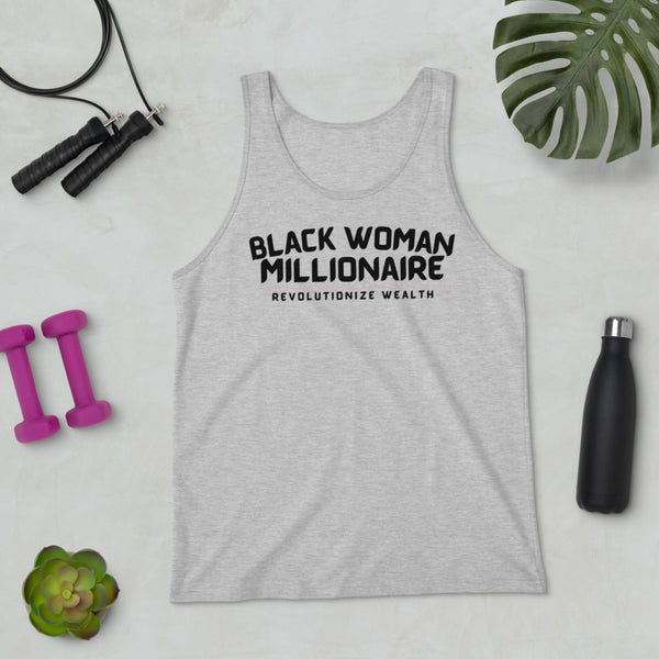Black Woman Millionaire Tank Top