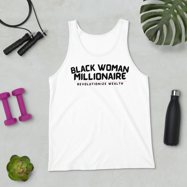 Black Woman Millionaire Tank Top