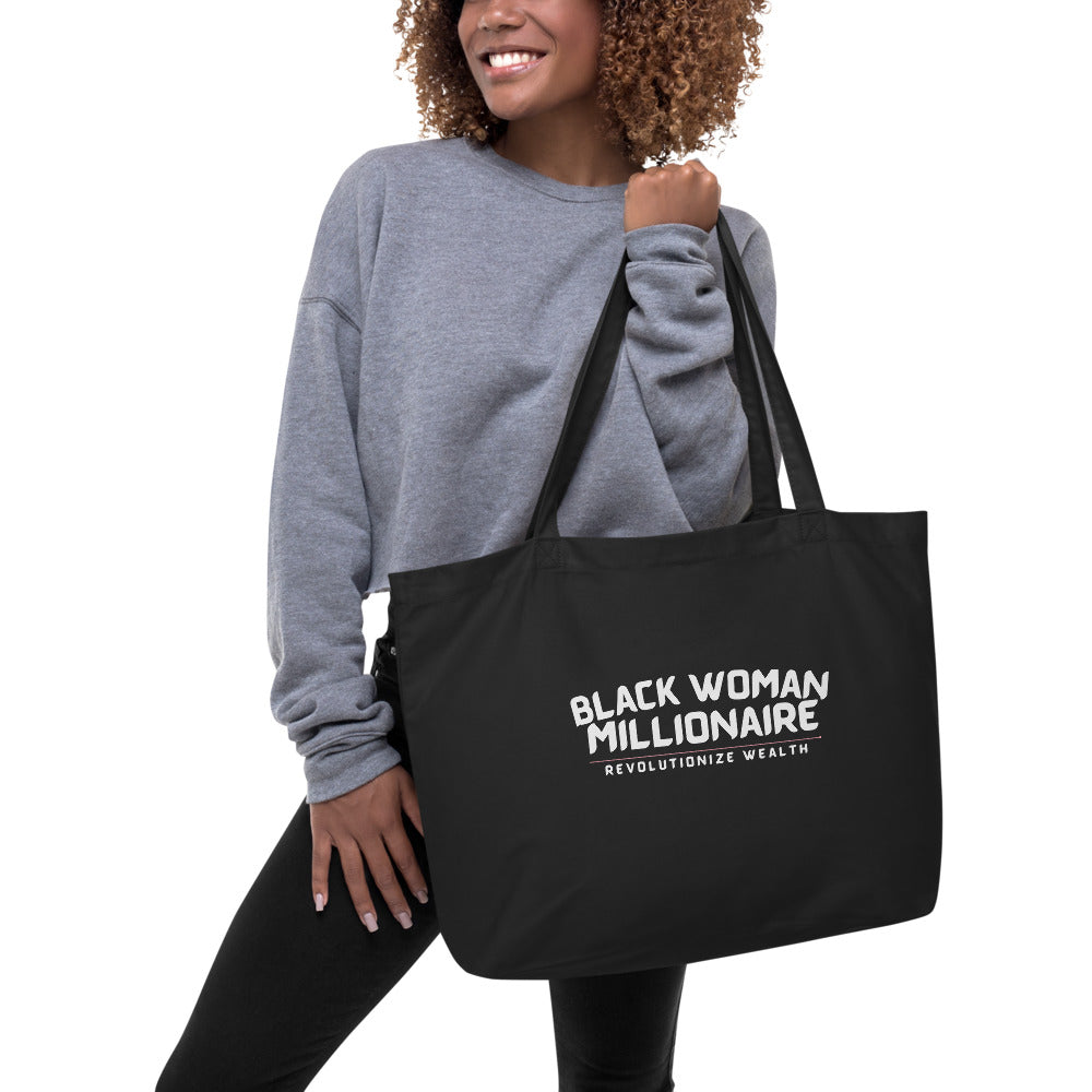 Black Woman Millionaire Tote Bag