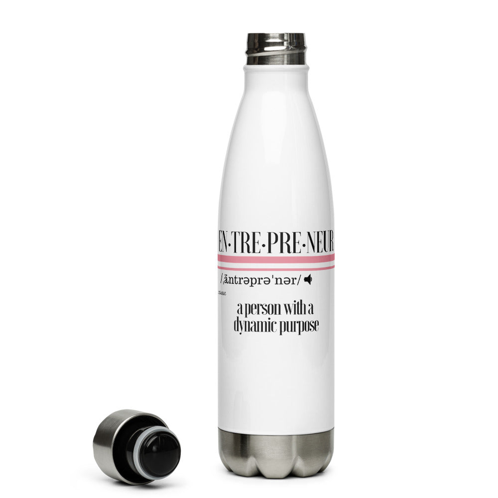 Entrepreneur Stainless Steel Water Bottle