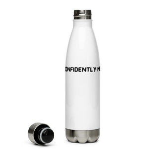Confidently Me Stainless Steel Water Bottle